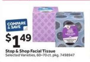 Stop & Shop Facial Tissue