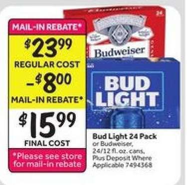 Bud Light 24 Pack