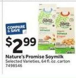 Nature's Promise Soymilk