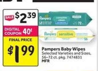 Pampers Baby Wipes