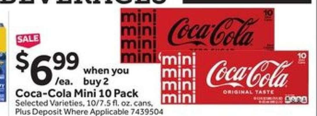 Coca-Cola Mini 10 Pack