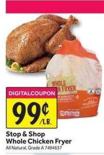 Stop & Shop Whole Chicken Fryer