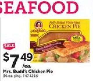 Mrs. Budd's Chicken Pie