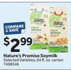 Nature's Promise Soymilk