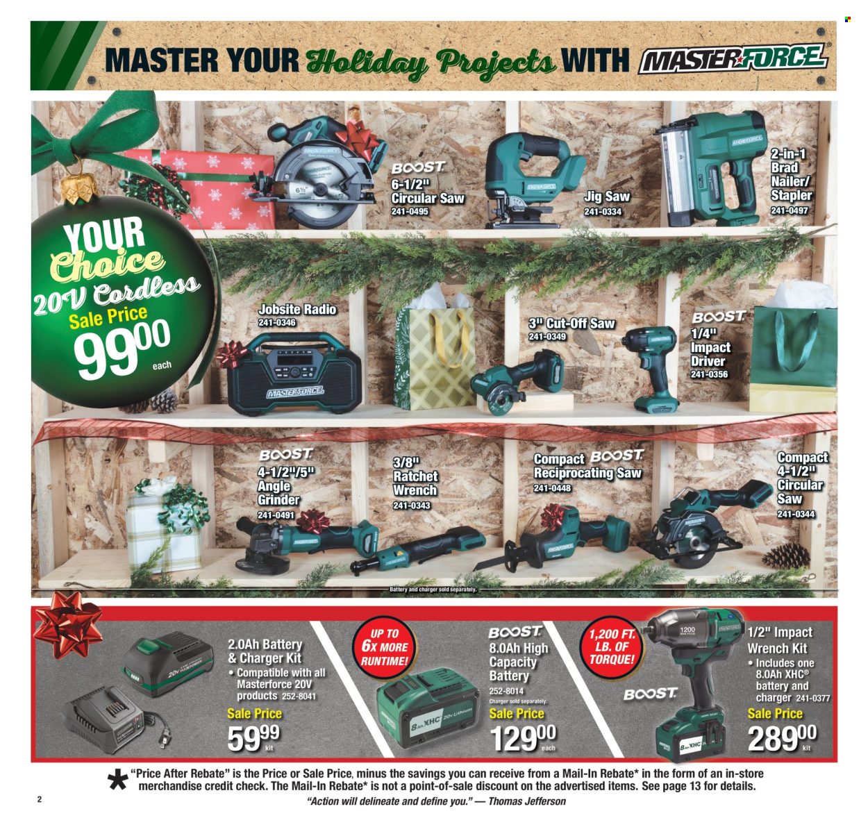 Menards ad - 11/29/2025 - 12/31/2025. Page 2