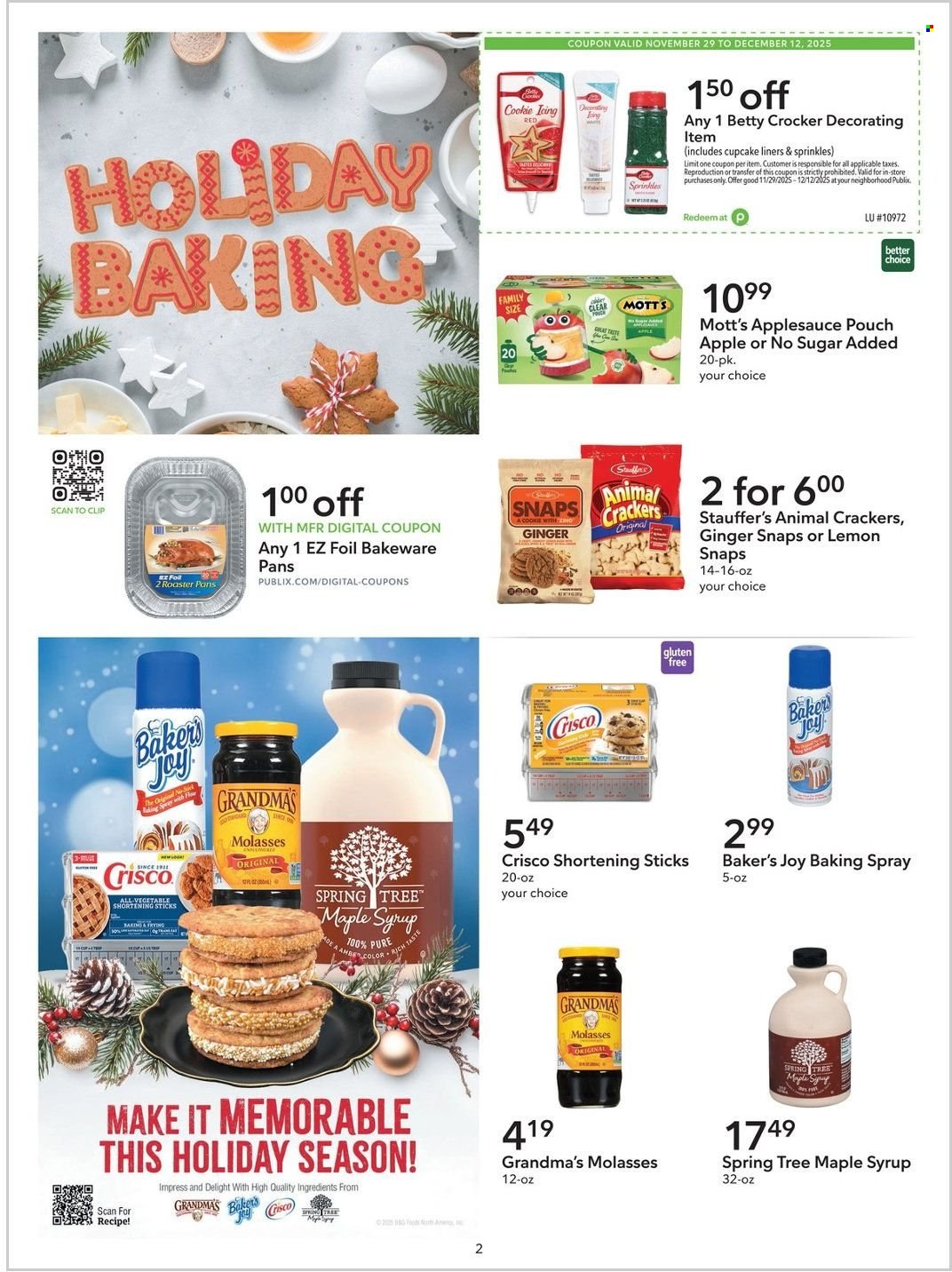 Publix ad - 11/29/2025 - 12/12/2025. Page 2