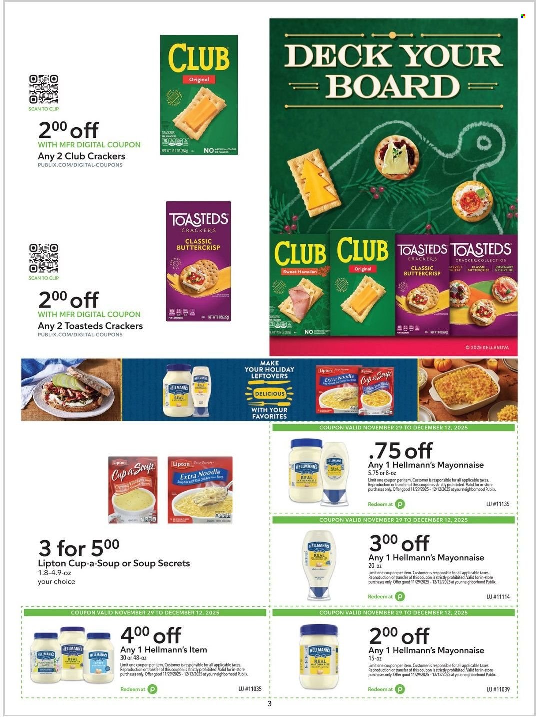 Publix ad - 11/29/2025 - 12/12/2025. Page 3