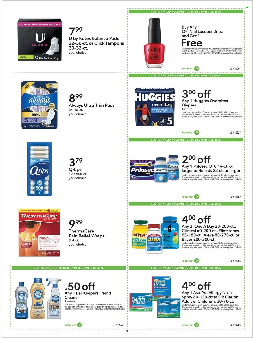 Publix ad - 11/29/2025 - 12/12/2025. Page 7
