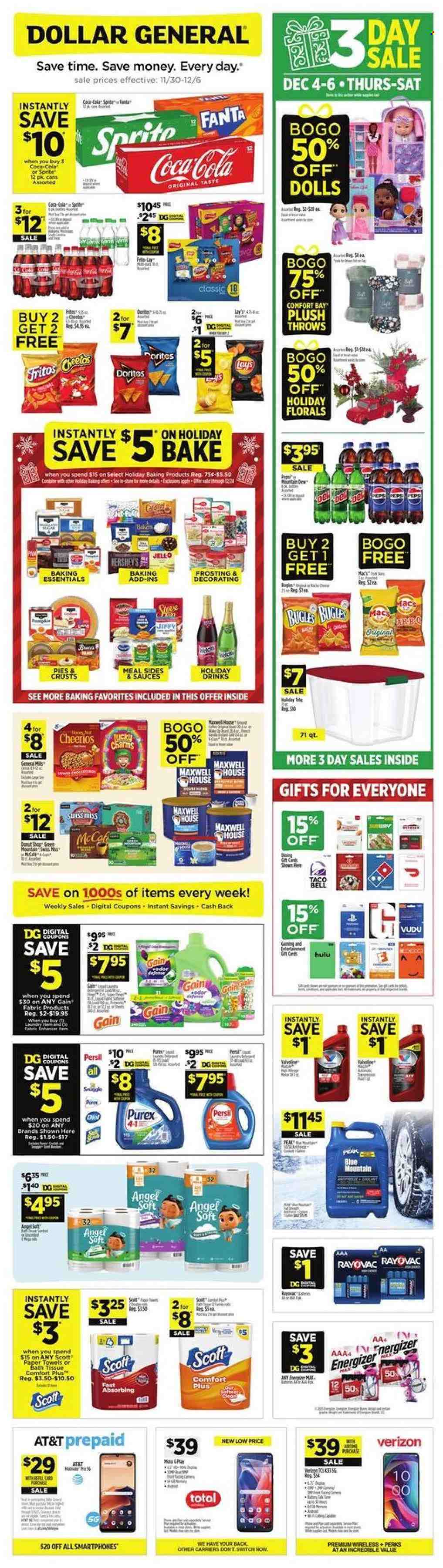 Dollar General ad - 11/30/2025 - 12/06/2025. Page 1