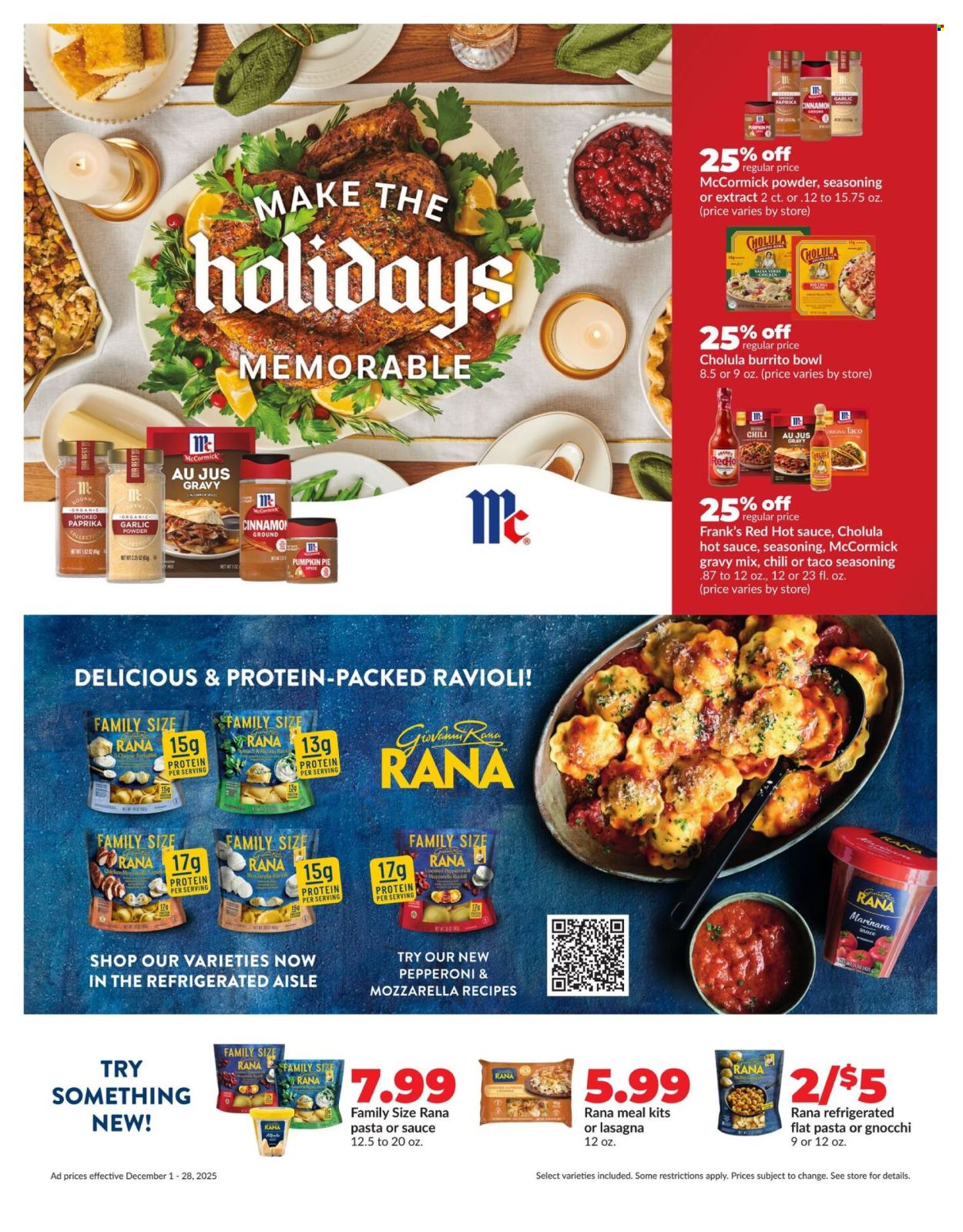 Hy-Vee ad - 12/01/2025 - 12/28/2025. Page 3
