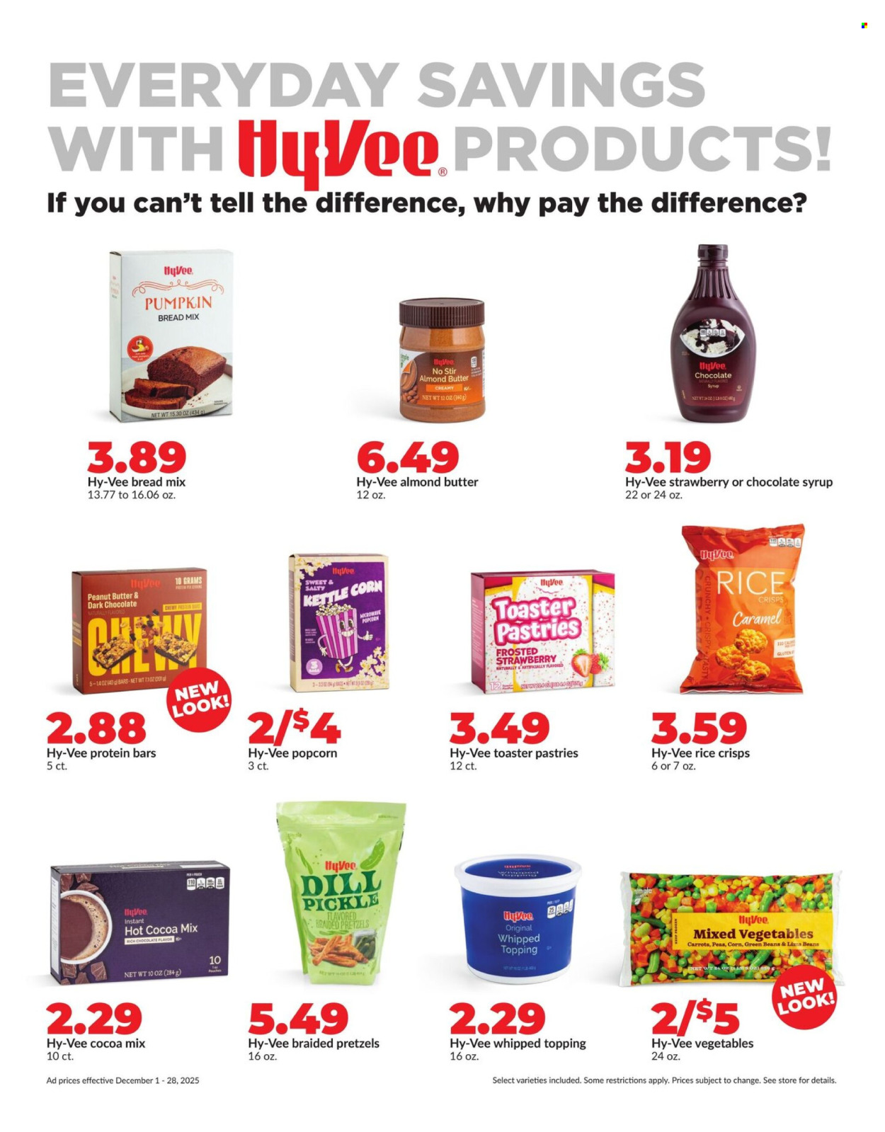 Hy-Vee ad - 12/01/2025 - 12/28/2025. Page 6