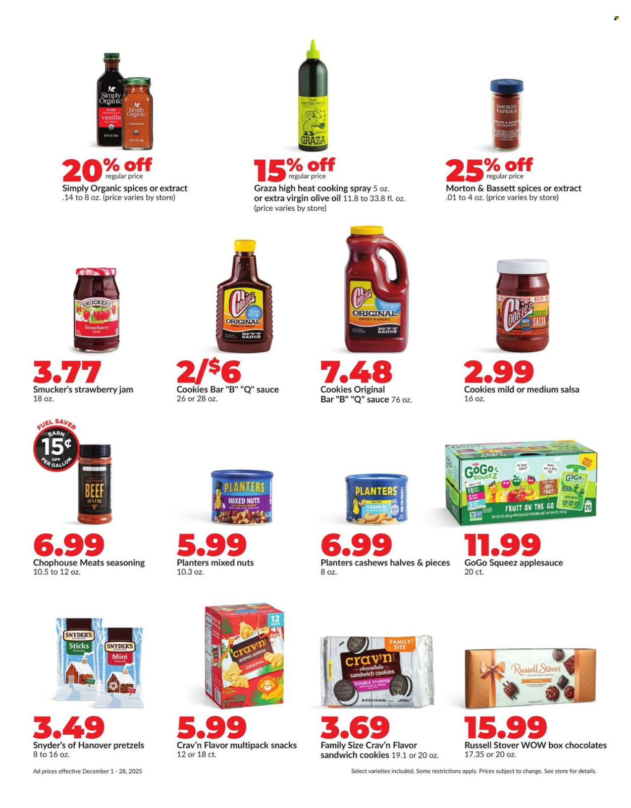 Hy-Vee ad - 12/01/2025 - 12/28/2025. Page 8