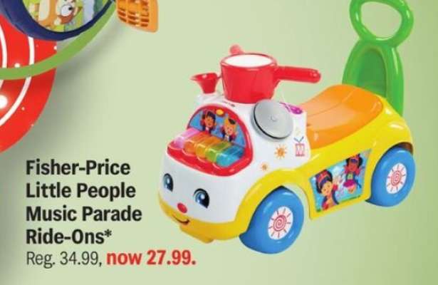 Fisher-Price Little People Music Parade Ride-Ons