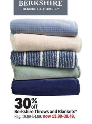 Berkshire Throws and Blankets*