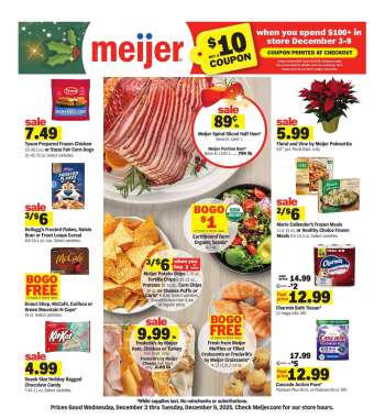 Meijer Flyer - 12/03/2025 - 12/09/2025.