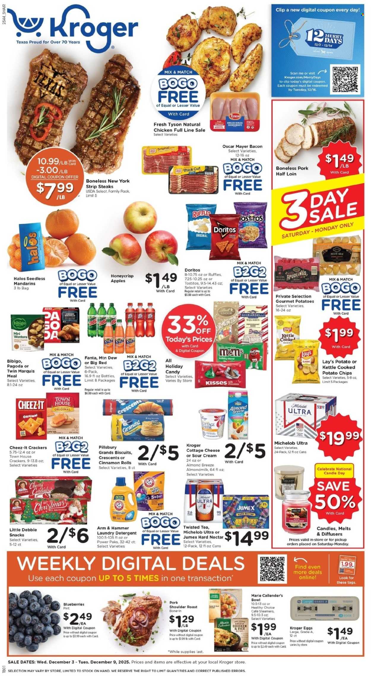 Kroger ad - 12/03/2025 - 12/09/2025. Page 1