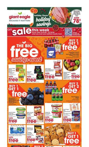 Giant Eagle Flyer - 12/04/2025 - 12/10/2025.
