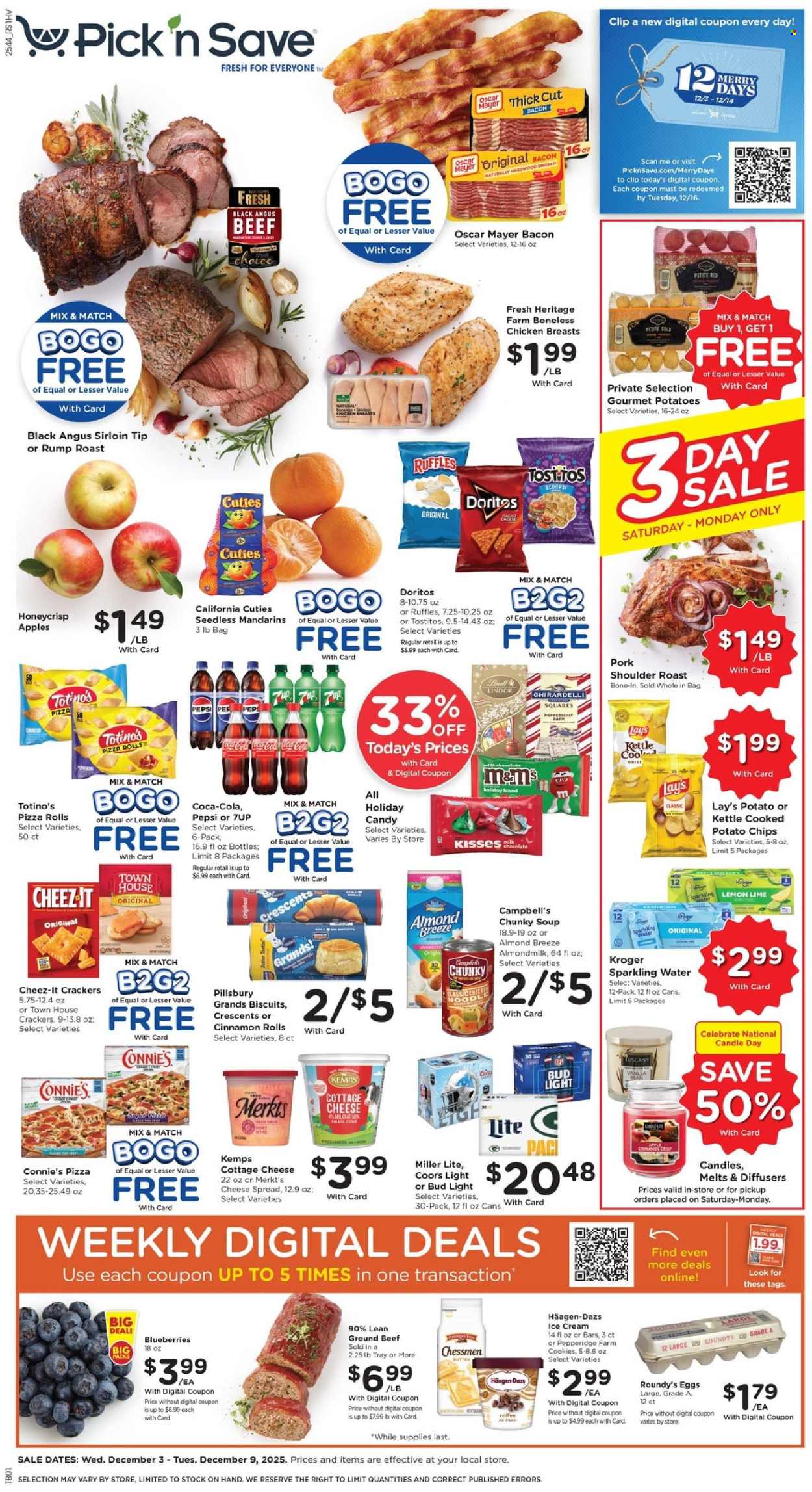 Pick ‘n Save ad - 12/03/2025 - 12/09/2025. Page 1