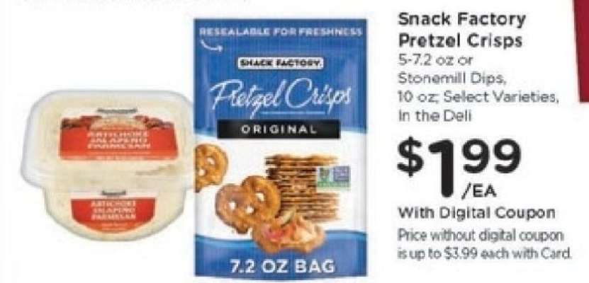 Snack Factory Pretzel Crisps