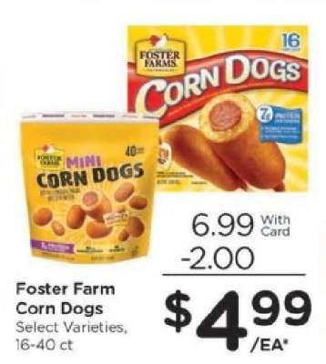Foster Farm Corn Dogs