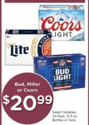 Bud, Miller or Coors