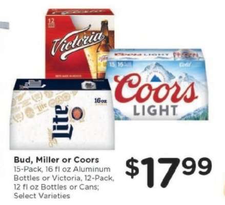 Bud, Miller or Coors