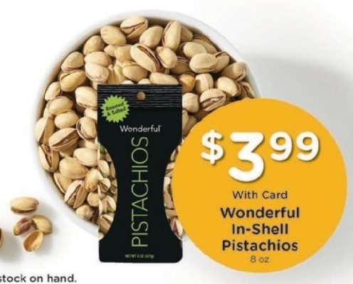 Wonderful In Shell Pistachios