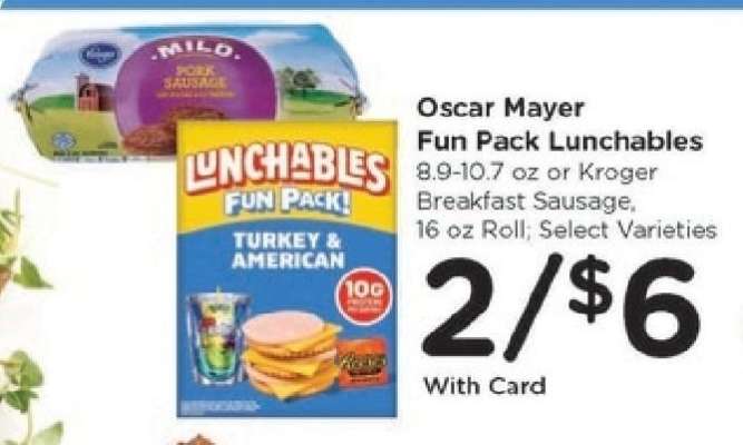 Oscar Mayer Fun Pack Lunchables