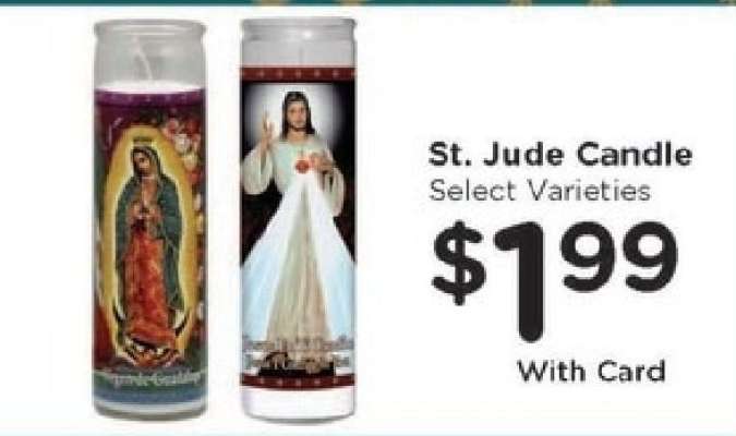 St. Jude Candle
