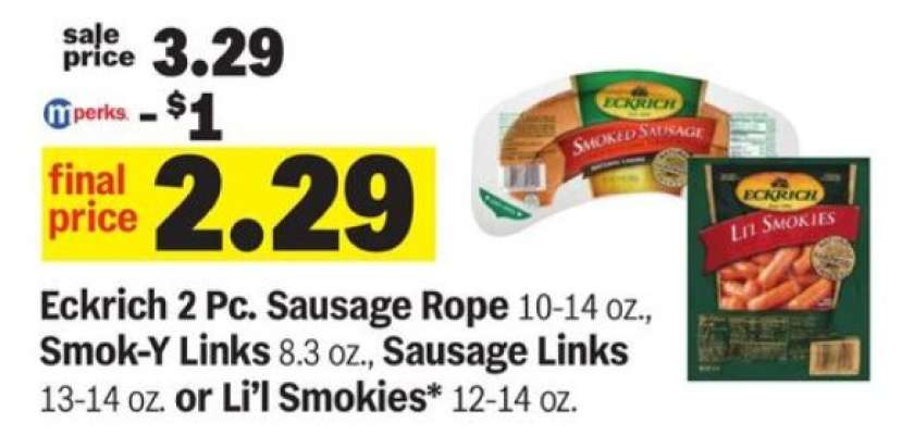 Eckrich Sausages