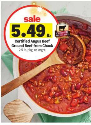 Certified Angus Beef Ground Beef from Chuck