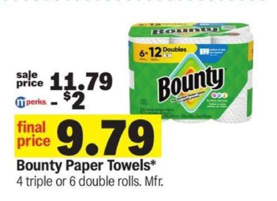 Bounty Paper Towels