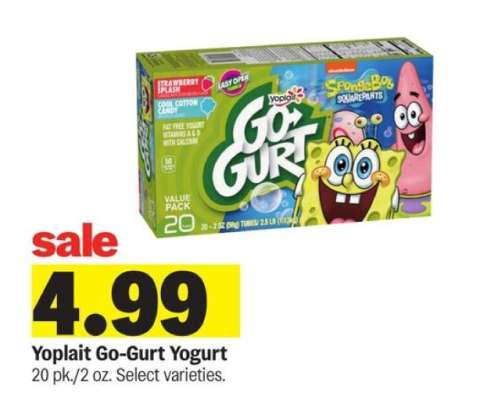Yoplait Go-Gurt Yogurt*