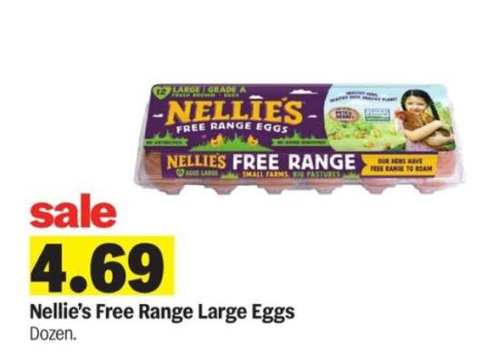 Nellie's Free Range Large Eggs
