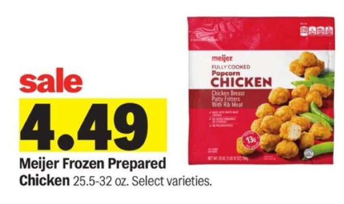 Meijer Frozen Prepared Chicken