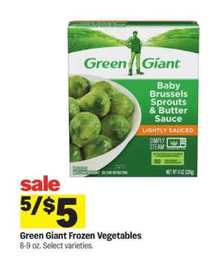 Green Giant Frozen Vegetables*