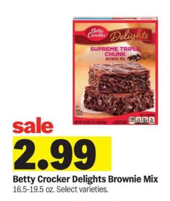 Betty Crocker Delights Brownie Mix