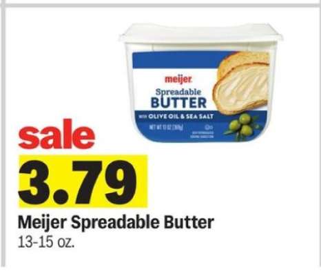 Meijer Spreadable Butter