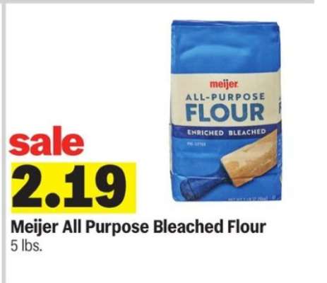 Meijer All-Purpose Bleached Flour