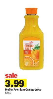 Meijer Premium Orange Juice