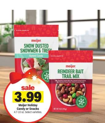 Meijer Holiday Candy or Snacks*