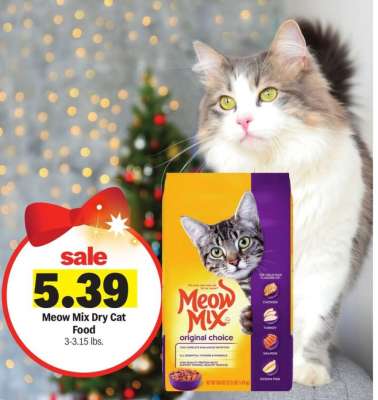 Meow Mix Dry Cat Food*