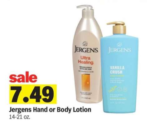 Jergens Hand or Body Lotion