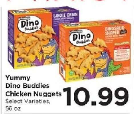 Yummy Dino Buddies Chicken Nuggets