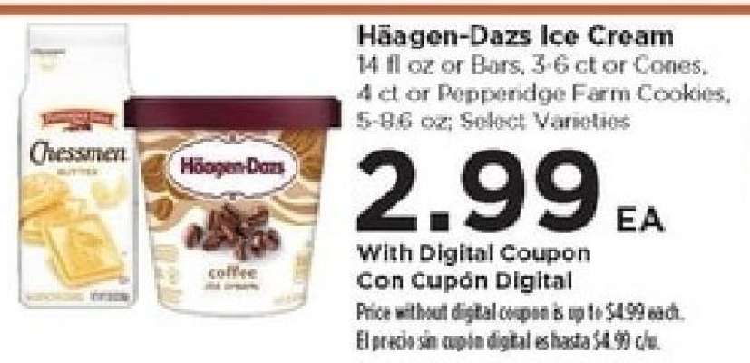 Häagen Dazs Ice Cream