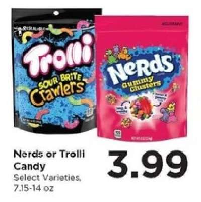 Nerds or Trolli Candy