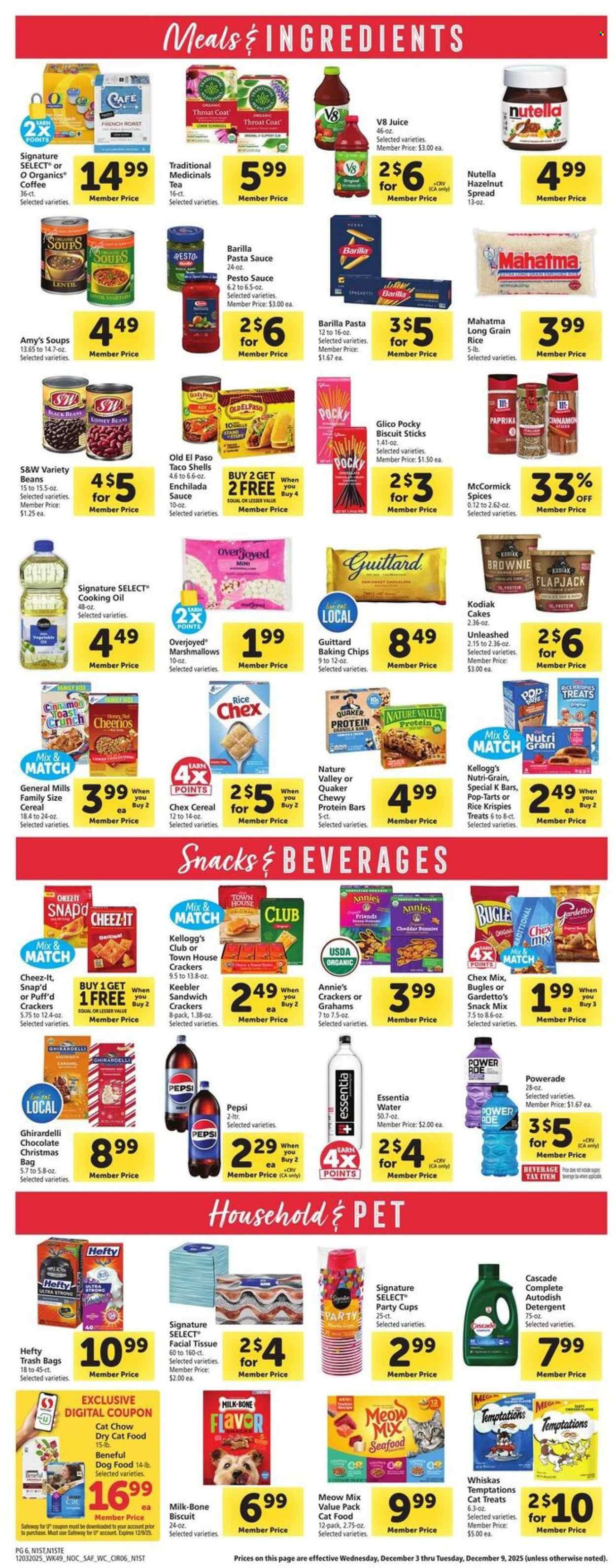 Safeway ad - 12/03/2025 - 12/09/2025. Page 6