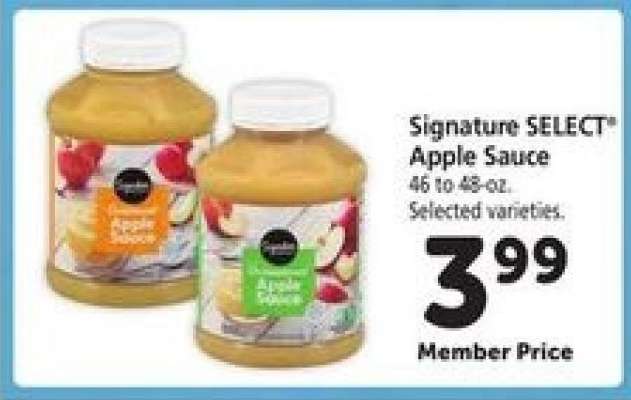 Signature Select Apple Sauce