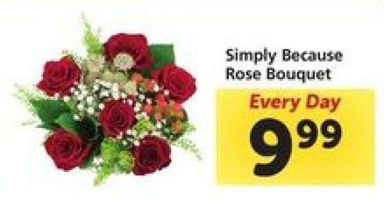 Simply Because Rose Bouquet