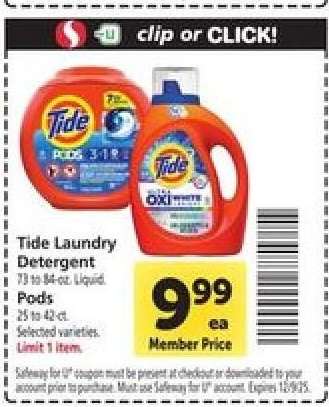 Tide Laundry Detergent